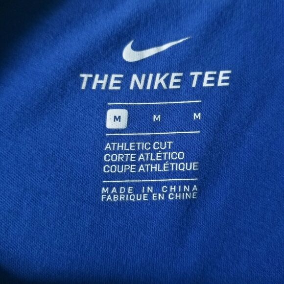 Kentucky Wildcats Tshirt Unisex Blue Size Medium The Nike Tee Script Logo - Picture 3 of 10